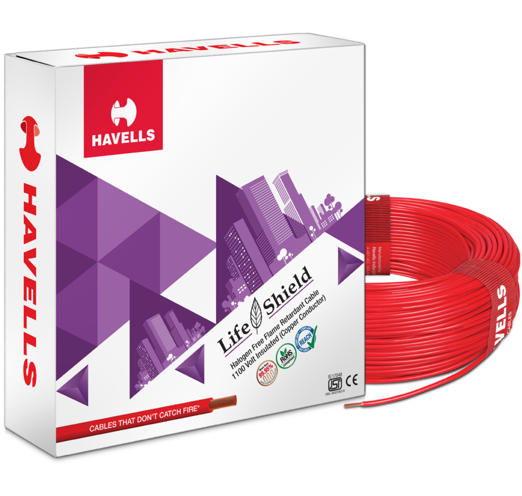 LIFE SHIELD HFFR CABLES RED