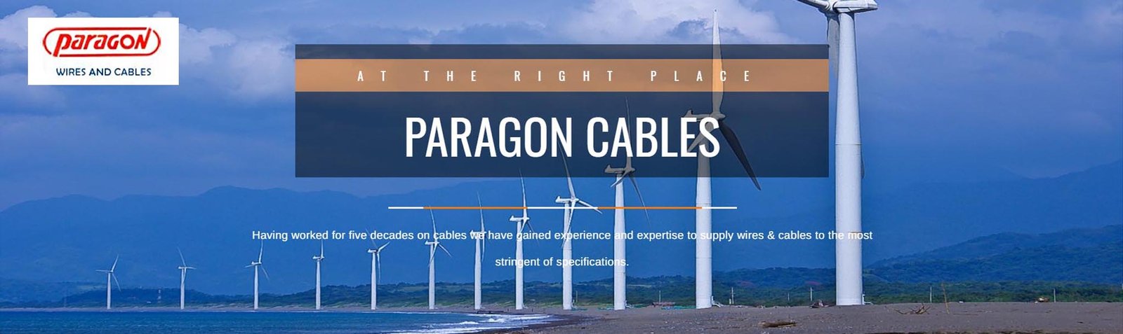 paragon cables banner